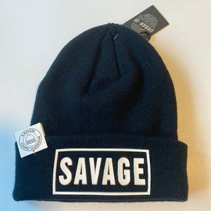 Savage Toque Black NWT